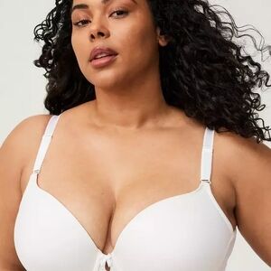Torrid White Bra